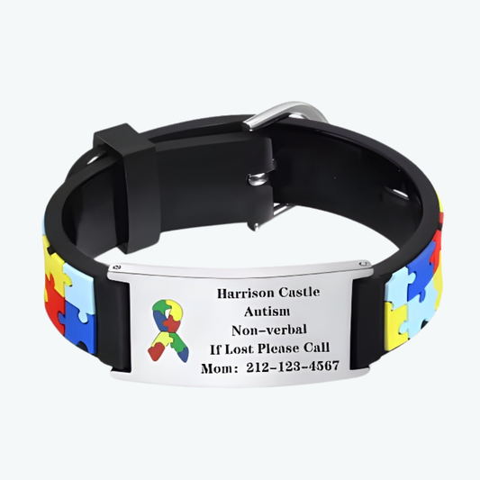 Autism Safety ID Bracelet – for Nonverbal & Wandering Kids